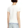 t-uncutieslong-od Tricou slim fit cu logo oval D metalic t-uncutieslong-od Tricou slim fit cu logo oval D metalic