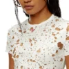 t-uncyna Tricou din tul cu jersey distrus t-uncyna Tricou din tul cu jersey distrus