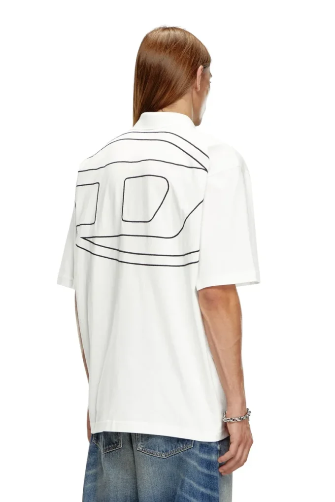 t-vort-megoval-d Tricou polo cu broderie ovală maxi D