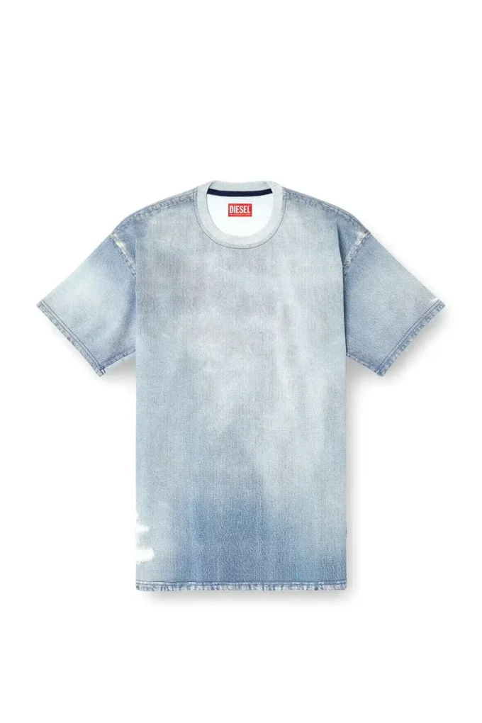 Tricou d-box jogg cu imprimeu efect decolorat JoggJeans
