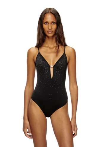 ufby-oval-d-bodysuit Body din microfibră cu cristale