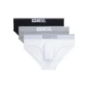 umbr-andrethreepack Set de trei perechi de chiloți simpli cu logo umbr-andrethreepack Set de trei perechi de chiloți simpli cu logo