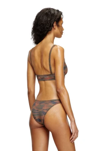 ut-bra-top-utlt Sutien de bikini camuflat cu logo decupat