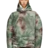 w-thug-jkt-puffy Jachetă cu glugă Puffy din nailon camuflat