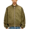 w-type-d1 Jachetă bomber căptușită cu broderie ovală D