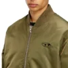 w-type-d1 Jachetă bomber căptușită cu broderie ovală D
