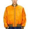 w-type-d1 Jachetă bomber căptușită cu broderie ovală D